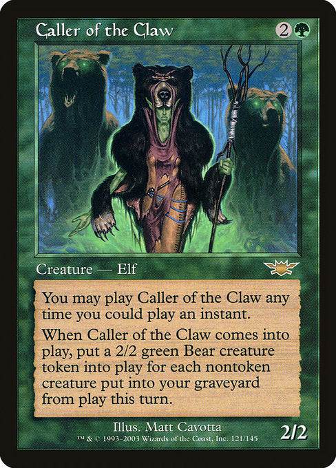 Caller of the Claw - Legions - R - 121