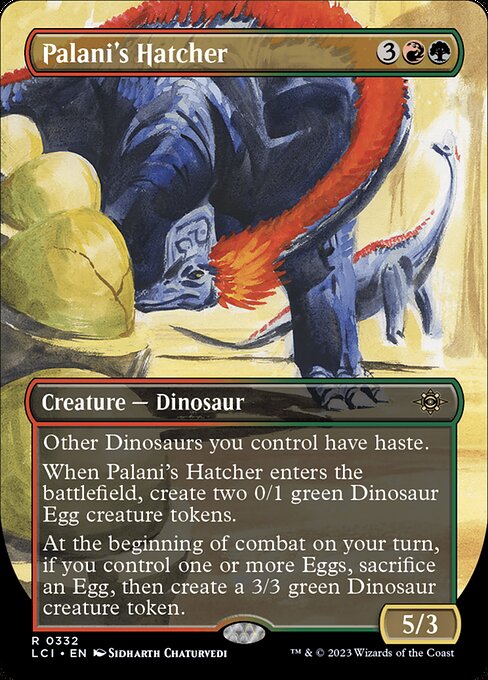 Palani's Hatcher (Borderless) - The Lost Caverns of Ixalan - R - 332