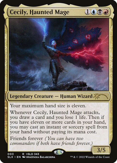 Cecily, Haunted Mage - SLX Cards - R - 3