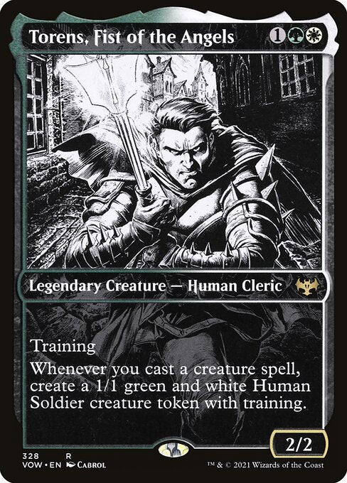 Torens, Fist of the Angels (Showcase) - Innistrad: Crimson Vow - R - 328