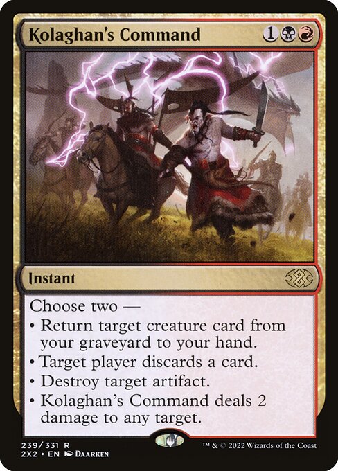 Kolaghan's Command - Double Masters 2022 - R - 239