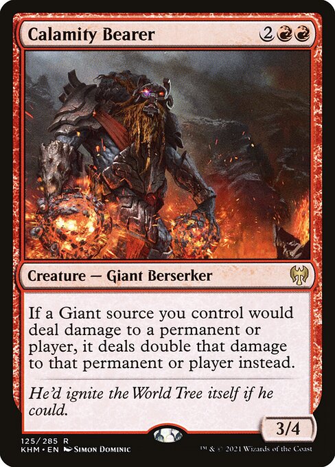 Calamity Bearer - Kaldheim - R - 125