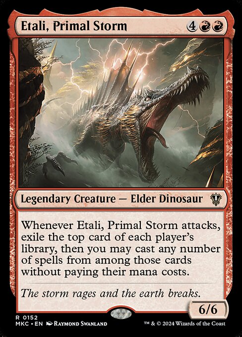 Etali, Primal Storm - Commander: Murders at Karlov Manor - R - 152