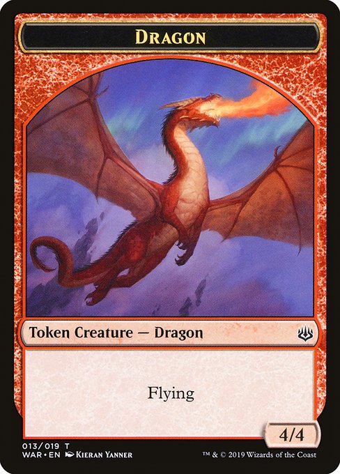 Dragon Token - War of the Spark - T - 13