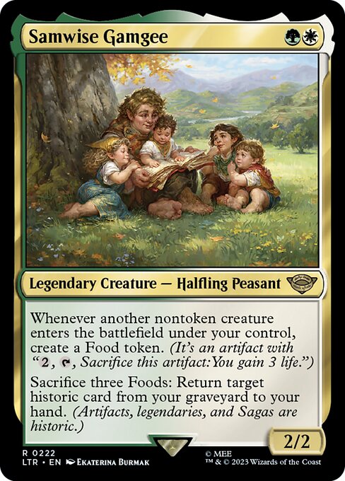 Samwise Gamgee - Universes Beyond: The Lord of the Rings: Tales of Middle-earth - R - 222