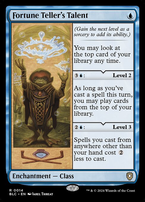 Fortune Teller's Talent - Commander: Bloomburrow - R - 14