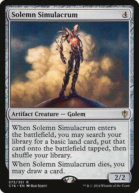Solemn Simulacrum - Commander 2016 - R - 273