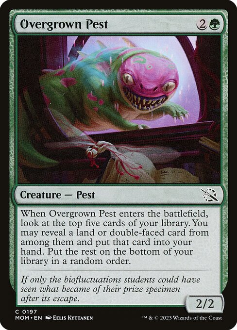 Overgrown Pest - March of the Machine - C - 197