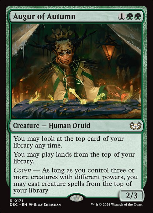 Augur of Autumn - Commander: Duskmourn: House of Horror - R - 171