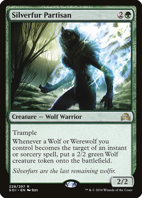 Silverfur Partisan - Shadows over Innistrad - R - 228