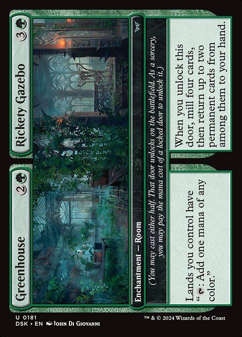 Greenhouse // Rickety Gazebo - Duskmourn: House of Horror - U - 181