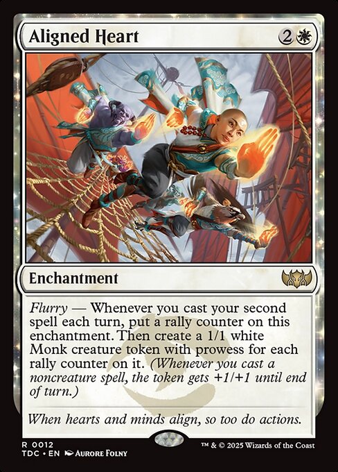 Aligned Heart - Commander: Tarkir: Dragonstorm - R - 12