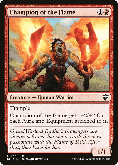 Champion of the Flame - Commander Legends - C - 167