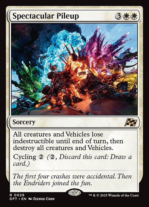 Spectacular Pileup - Aetherdrift - R - 29