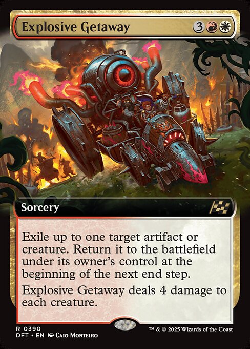 Explosive Getaway (Extended Art) - Aetherdrift - R - 390