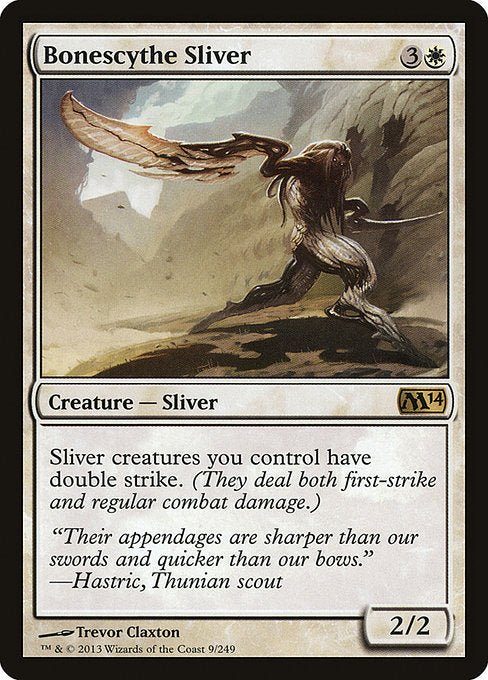 Bonescythe Sliver - Magic 2014 (M14) - R - 9