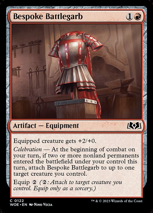 Bespoke Battlegarb - Wilds of Eldraine - C - 122