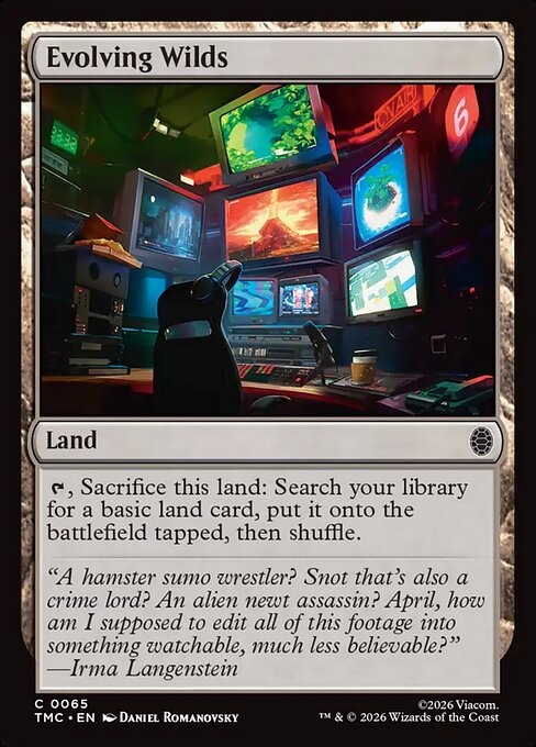 Evolving Wilds - Commander: Teenage Mutant Ninja Turtles - C - 65