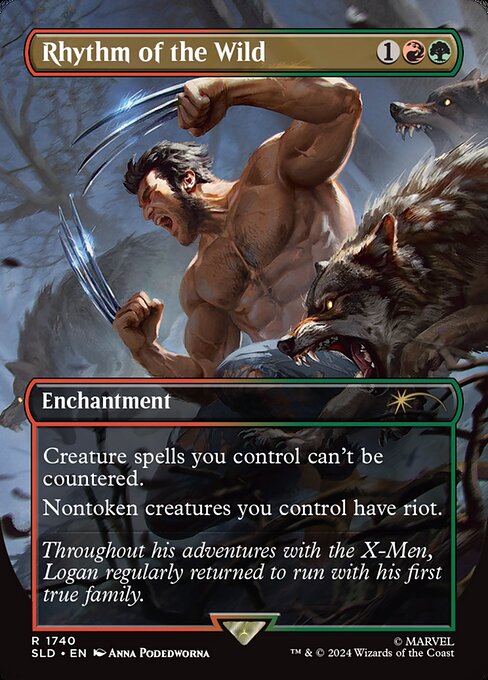 Rhythm of the Wild (Rainbow Foil) - Secret Lair Drop Series - R - 1740