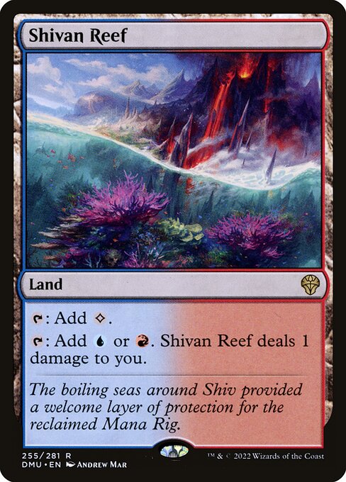 Shivan Reef - Dominaria United - R - 255