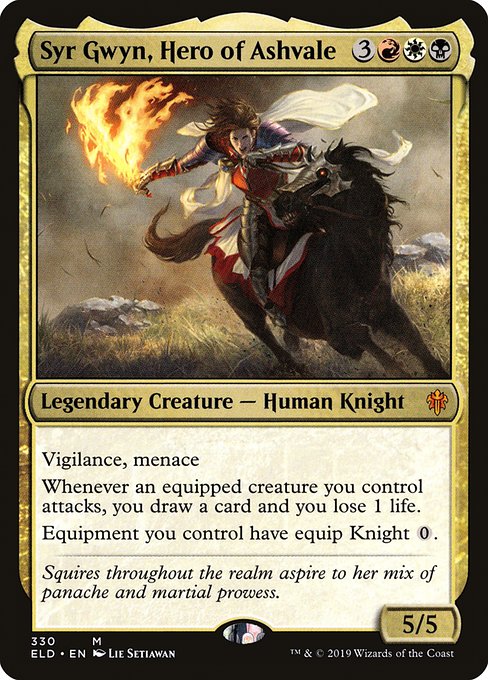 Syr Gwyn, Hero of Ashvale - Throne of Eldraine - M - 330