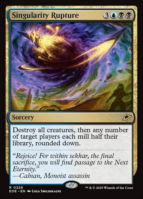 Singularity Rupture - Edge of Eternities - R - 228