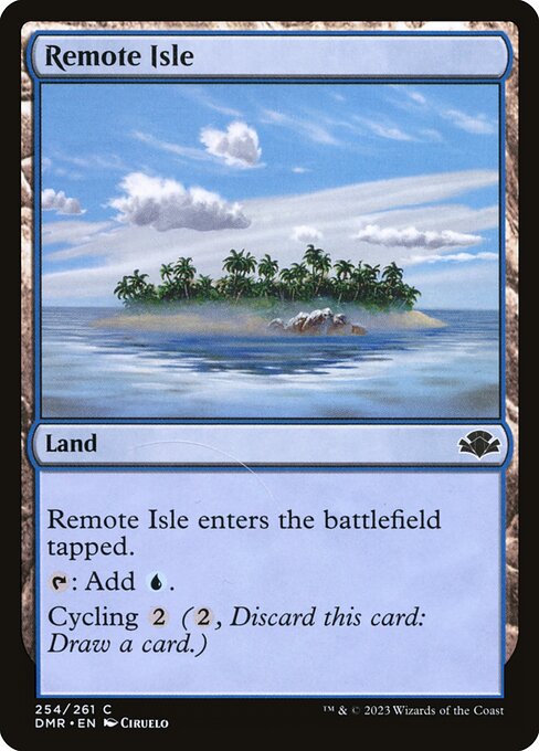 Remote Isle - Dominaria Remastered - C - 254