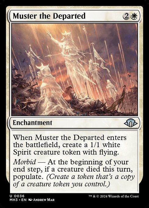 Muster the Departed - Modern Horizons 3 - U - 36