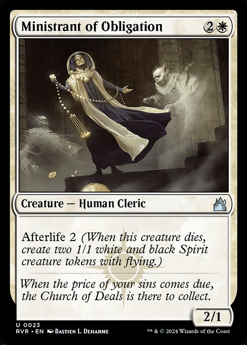 Ministrant of Obligation - Ravnica Remastered - U - 23