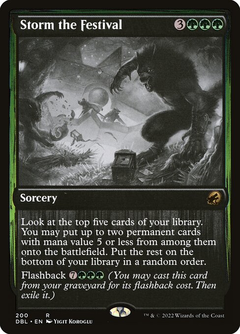 Storm the Festival - Innistrad: Double Feature - R - 200