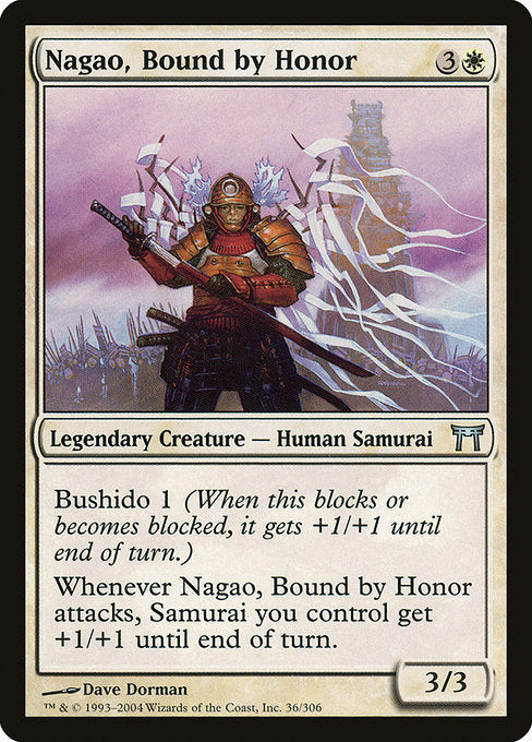 Nagao, Bound by Honor - Champions of Kamigawa - U - 36