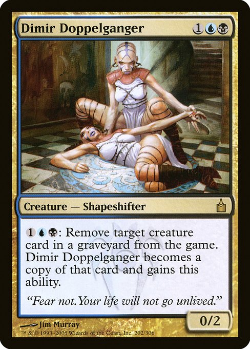 Dimir Doppelganger - Ravnica: City of Guilds - R - 202