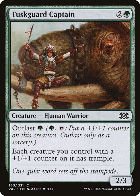 Tuskguard Captain - Double Masters 2022 - C - 163