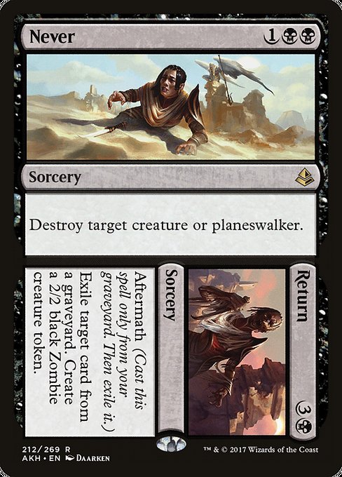 Never // Return - Amonkhet - R - 212