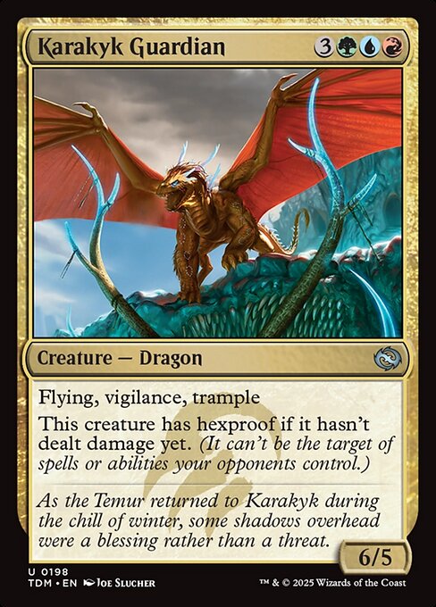 Karakyk Guardian - Tarkir: Dragonstorm - U - 198