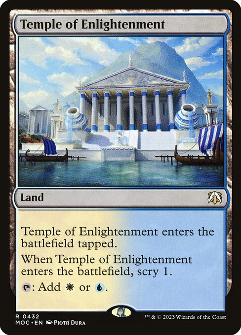 Temple of Enlightenment - Commander: March of the Machine - R - 432