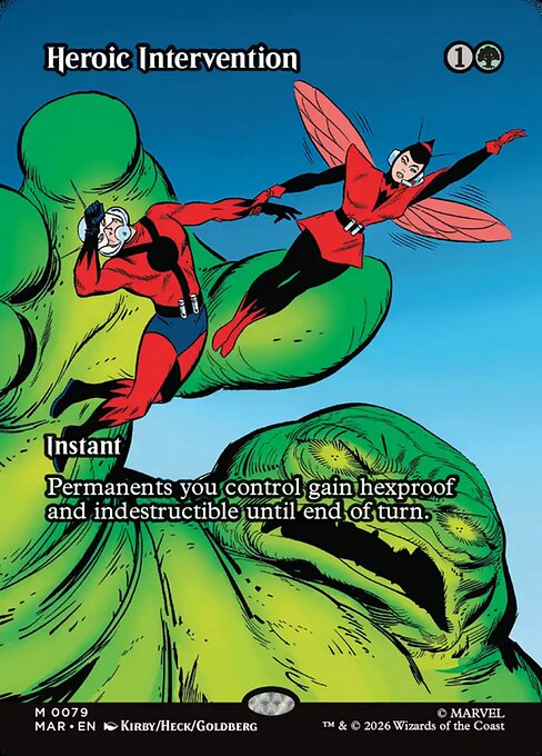 Heroic Intervention (0079) (Borderless) - Marvel Universe Eternal-Legal - M - 79