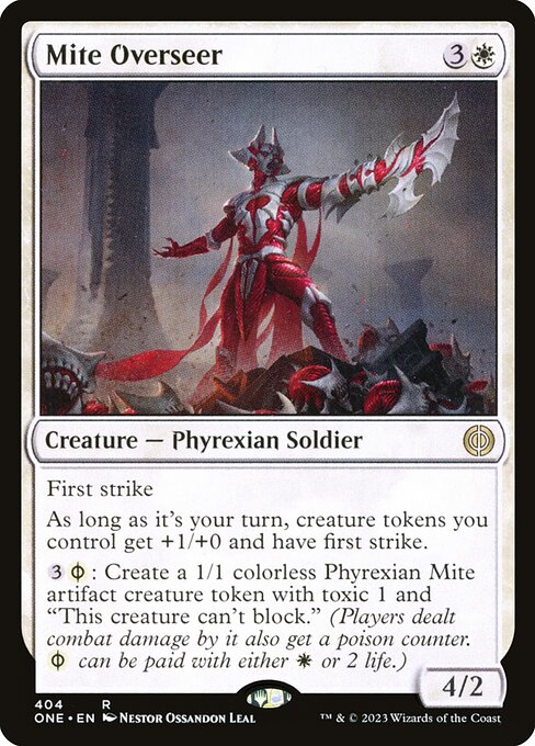 Mite Overseer - Phyrexia: All Will Be One - R - 404