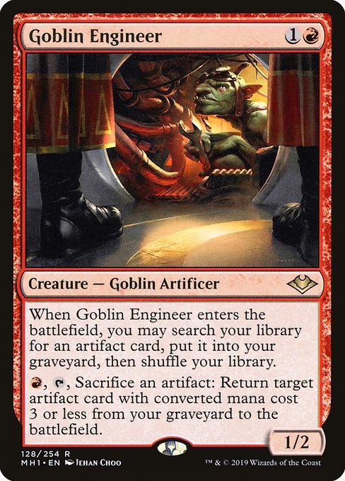 Goblin Engineer - The List Reprints - R - 128