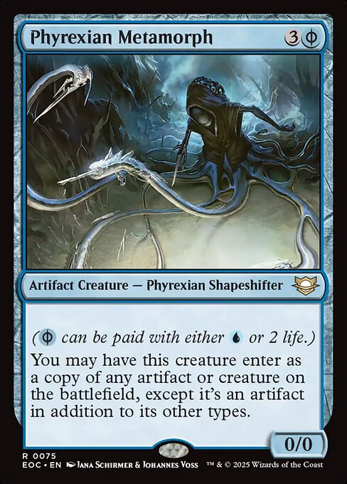 Phyrexian Metamorph - Commander: Edge of Eternities - R - 75