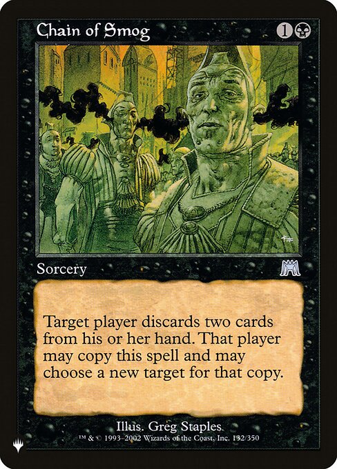 Chain of Smog - The List Reprints - U - 132/350