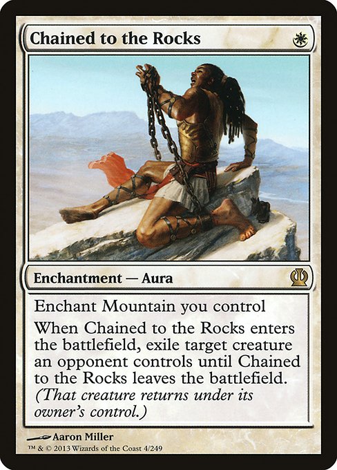 Chained to the Rocks - Theros - R - 4