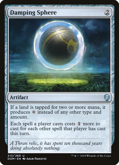 Damping Sphere - Dominaria - U - 213
