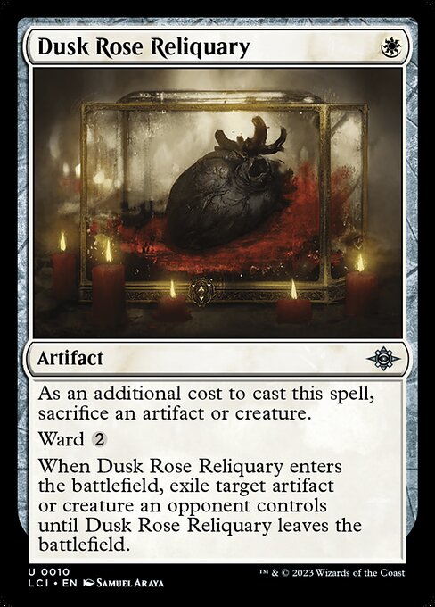 Dusk Rose Reliquary - The Lost Caverns of Ixalan - U - 10