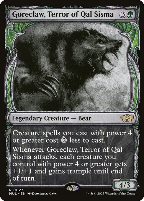 Goreclaw, Terror of Qal Sisma - March of the Machine: Multiverse Legends - R - 27