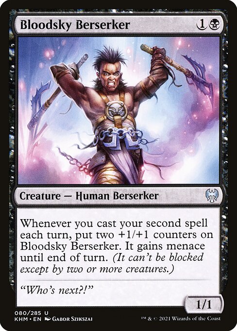 Bloodsky Berserker - Kaldheim - U - 80