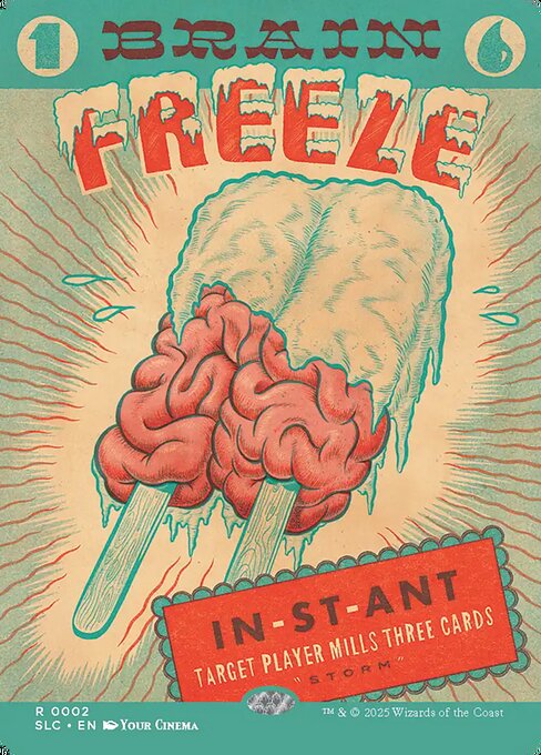 Brain Freeze - Secret Lair Countdown Kit - R - 2