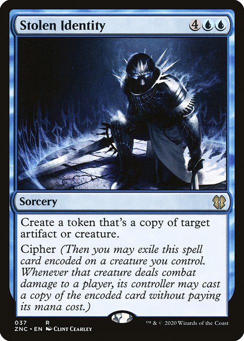 Stolen Identity - Commander: Zendikar Rising - R - 37