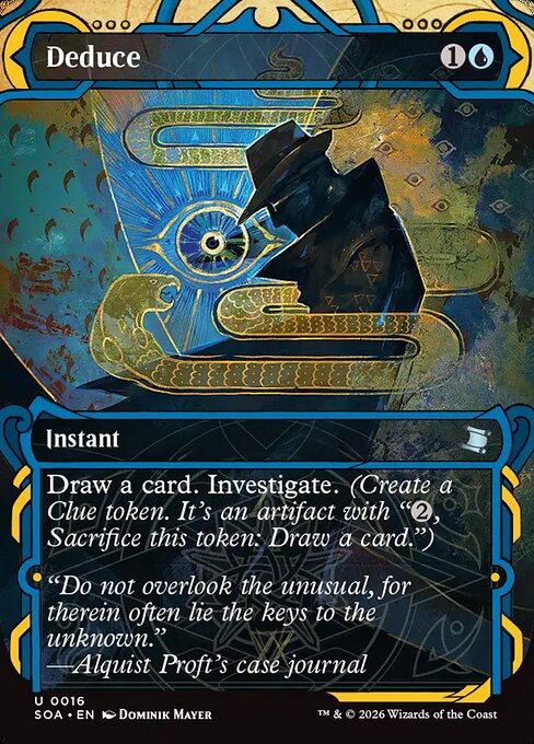 Deduce - Secrets of Strixhaven: Mystical Archive - U - 16