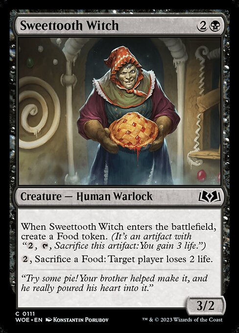 Sweettooth Witch - Wilds of Eldraine - C - 111